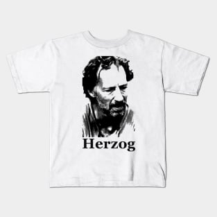 Herzog: A Silhouette of a Genius Kids T-Shirt
